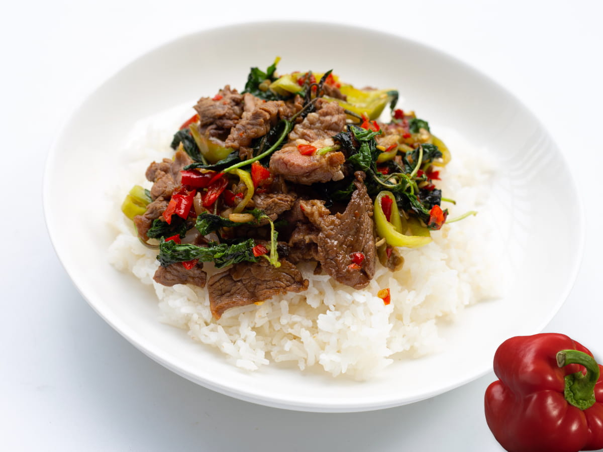 Recette bœuf émincé façon thaï