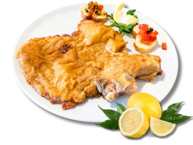 Recette côte de veau a la milanaise