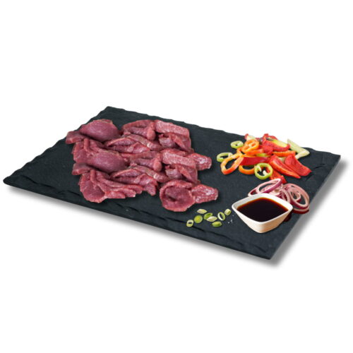 Emincé de boeuf, poche de 500g