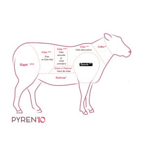 Epaule d'agneau entière à rôtir