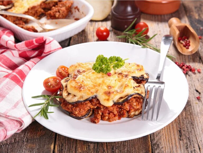 Recette moussaka a la viande de bœuf