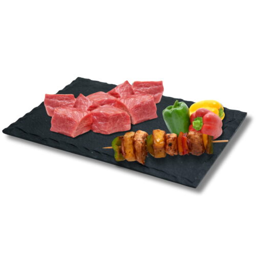 Pièces à brochettes de bœuf