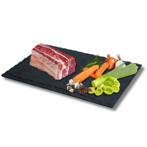 Plat de cote avec os