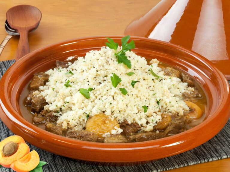 Recette Tajine d’agneau aux abricots