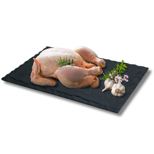 Poulet fermier pret a cuire