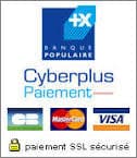 Logo du paiement sécurisé Cyberplus de la Banque Populaire