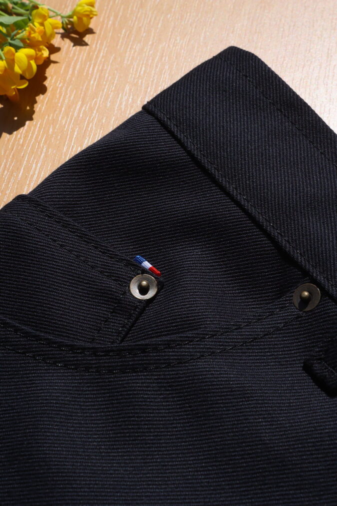 Jean couleur noir 100% fabriqué en France